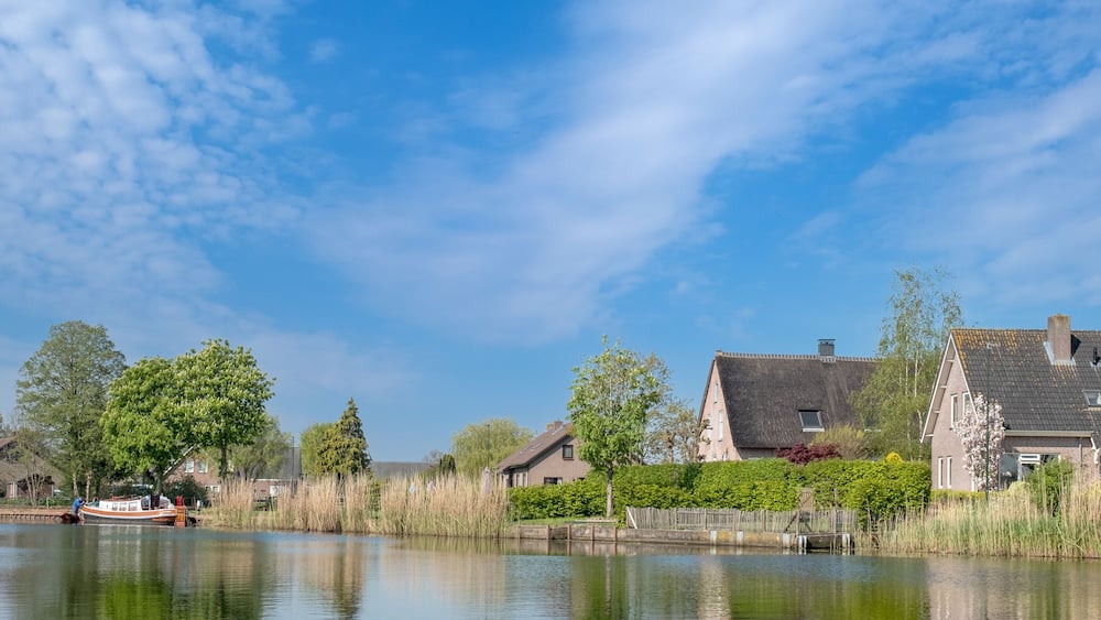 River Tjhe Giessen near Giessenburg, Zuid-Holland Province, The Netherlands