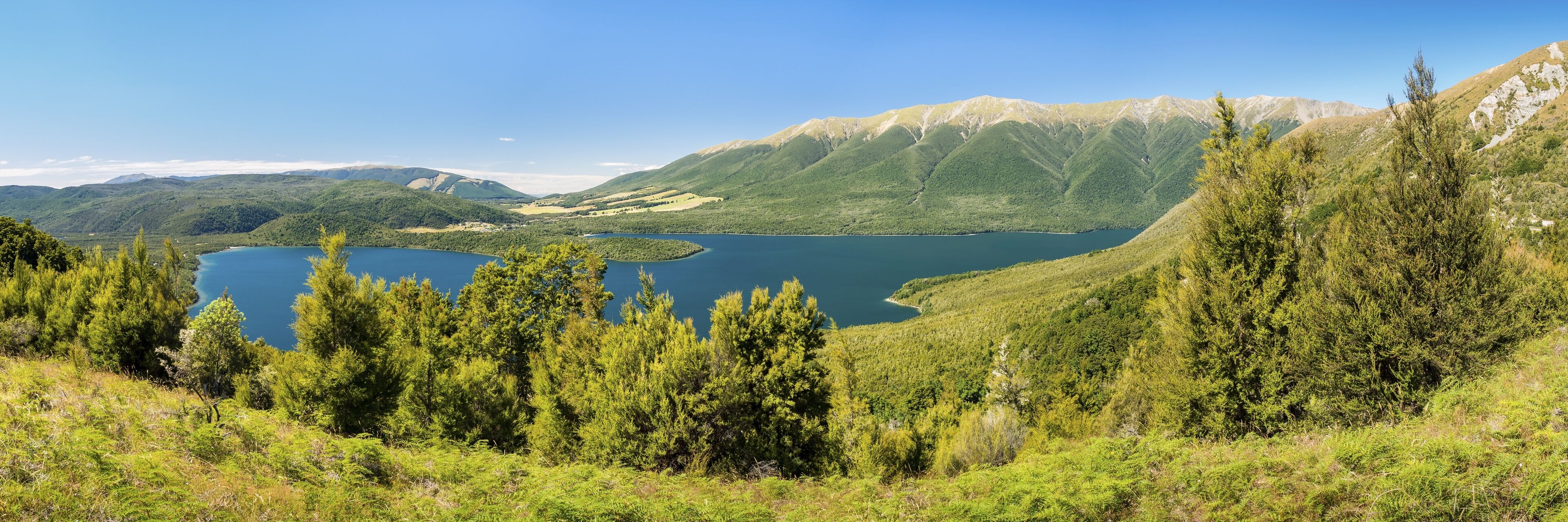 Lake Rotoiti, Tasman Region, Saint Arnaud, South Island, New Zealand, Oceania