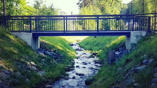Milmesbach (naturnah) unterhalb des Hammerteiches