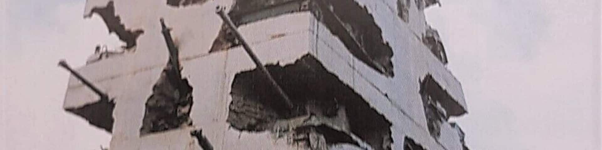 The world’s most unusual war memorial.
In Yarzeh, a village southeast of Beirut, I discovered this enormous conglomerated tower of real tanks, artillery pieces, mortars and armoured vehicles, sandwiched between thick layers of concrete. The 5,000-ton monument is 30 metres high and contains as many as 78 vehicles. It was designed by French-born American artist Armand Fernandez in 1995 and is entitled “The Hope for Peace.” #LocalSecrets #History