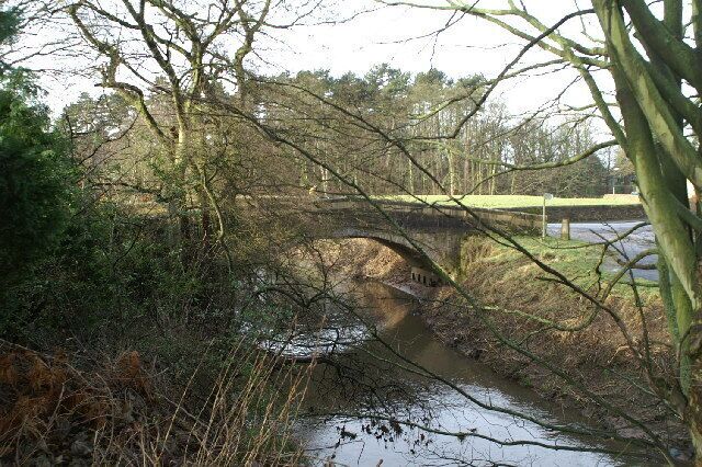 Bridge over the Yarrow. Beside Croston Mill
