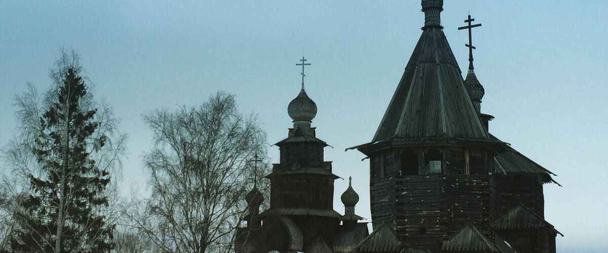 Museum of the wooden architecture. The best place for walking around