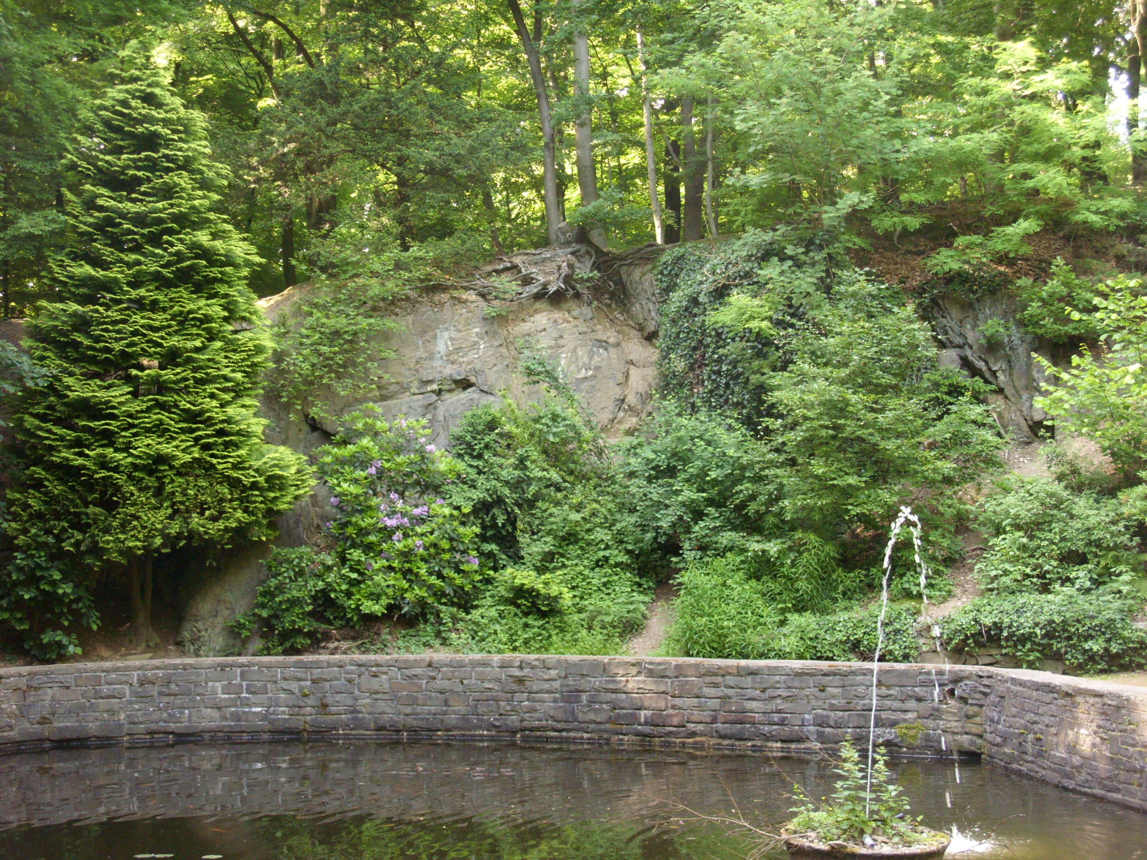Kollenbergpark in Radevormwald im Oberbergischen Kreis, Nordrhein-Westfalen