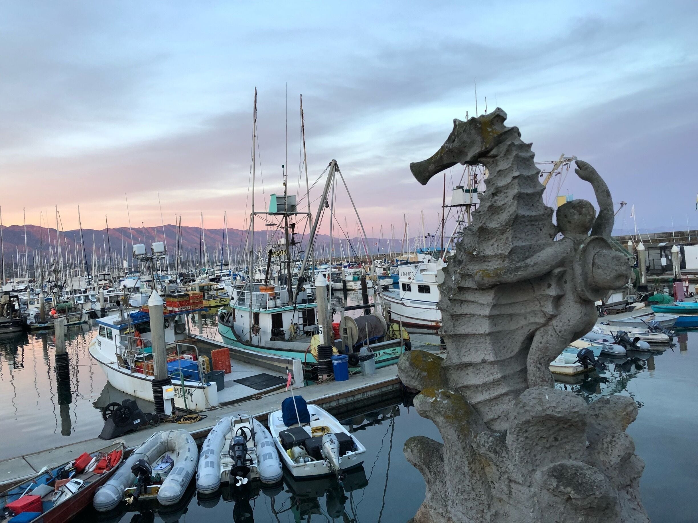 I love the stillness of this marina, especially sunrise and sunset