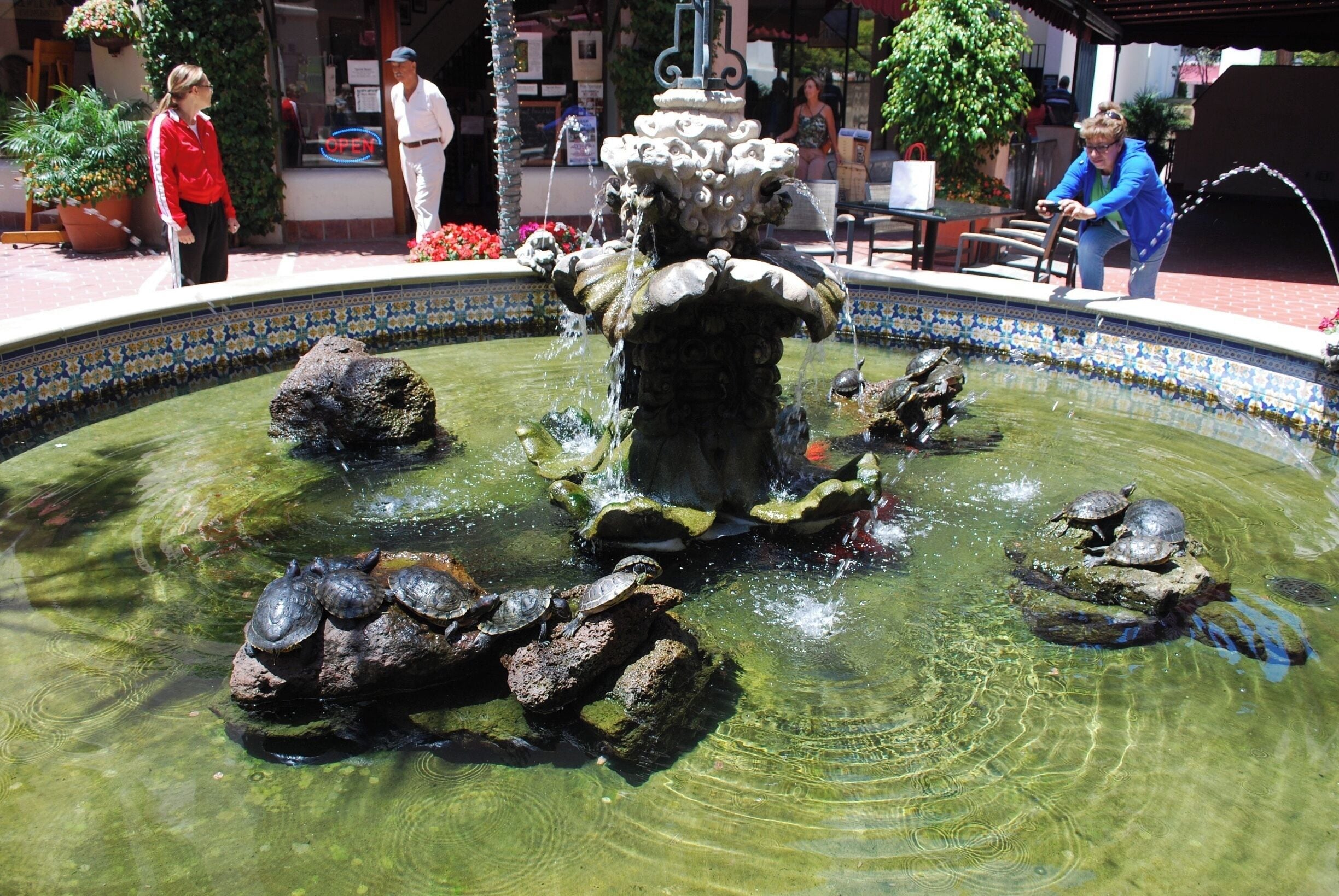 Fountain in the old city