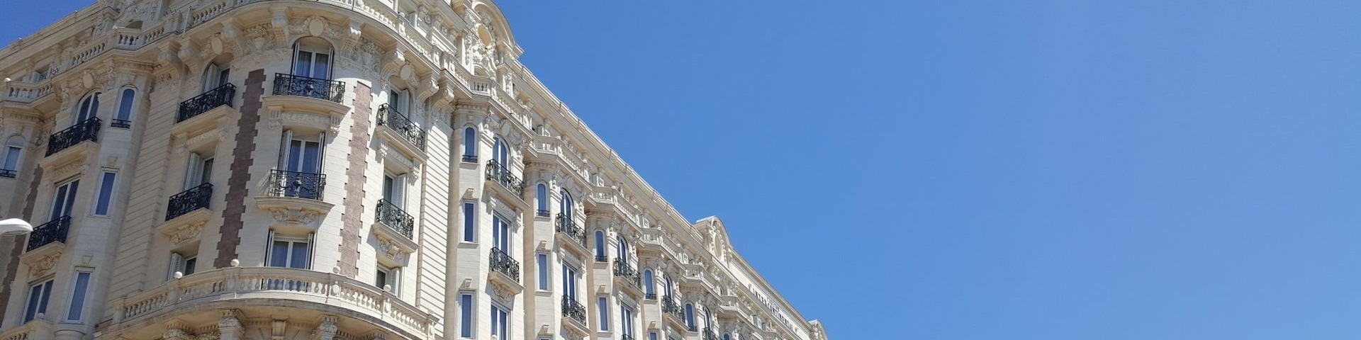 Beautiful hotel on the Boulevard