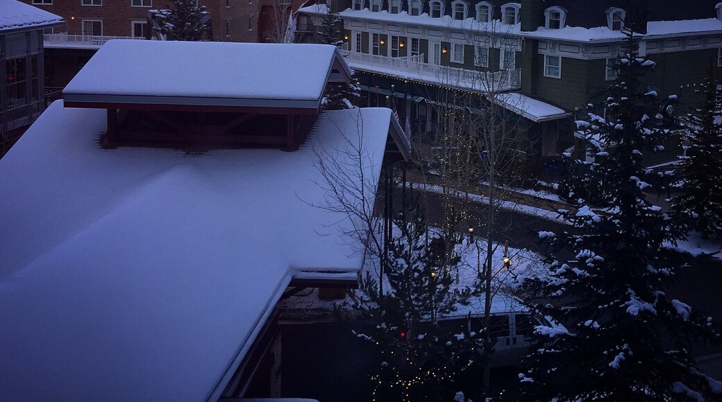 Park City is winter perfection. The Marriott is the best place to stay because you can just walk out on to the mountain and start skiing. No need to pack everything into your car and drive to and from. They'll store your skis for you when you get back, too!