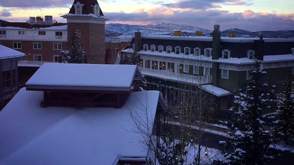 Park City is winter perfection. The Marriott is the best place to stay because you can just walk out on to the mountain and start skiing. No need to pack everything into your car and drive to and from. They'll store your skis for you when you get back, too!