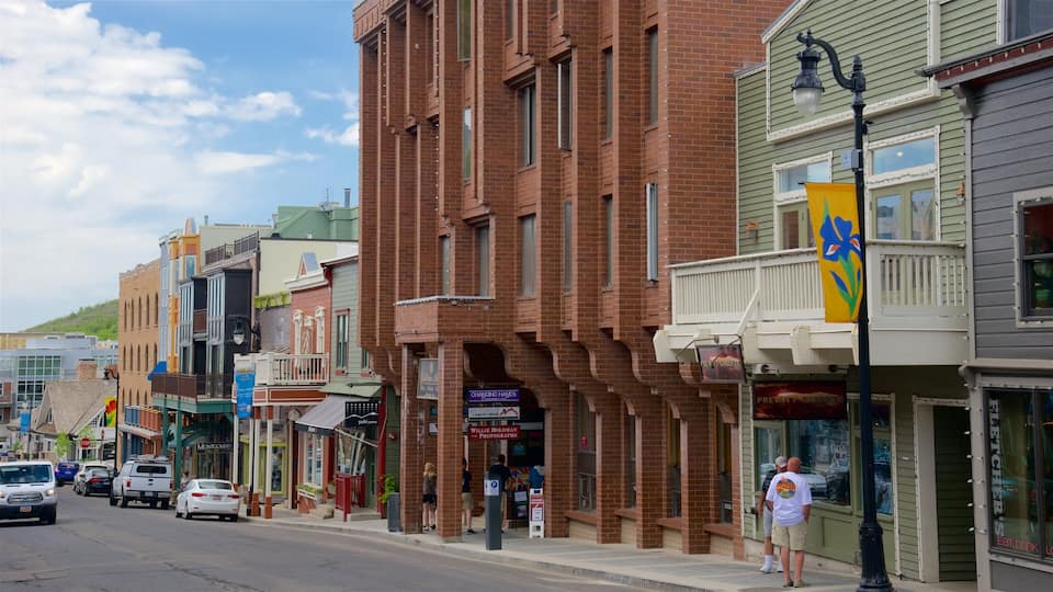 Park City featuring modern architecture, a small town or village and street scenes
