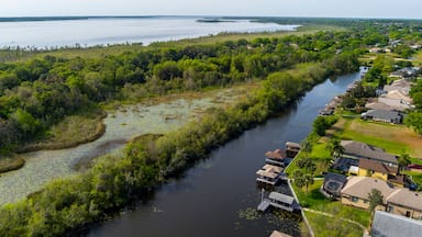 Aerial View of Lady Lake Florida