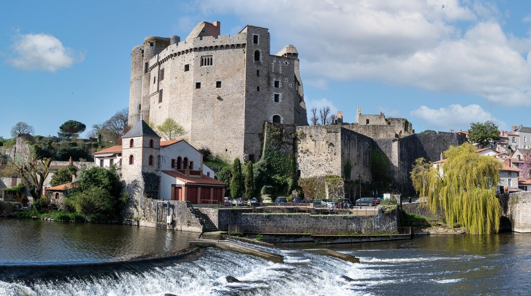 Medieval city of Clisson in France