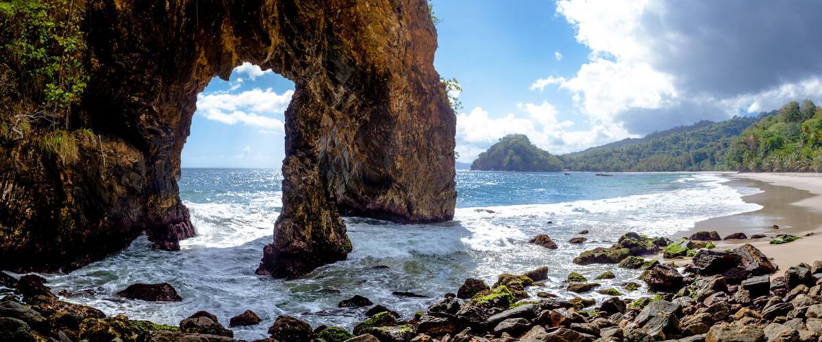 Panorama Paria bay in colour