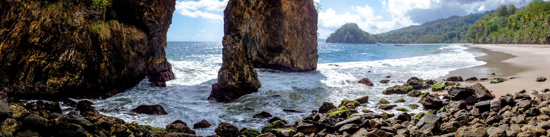 Panorama Paria bay in colour