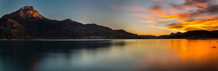 Lac de Serre-Ponçon France