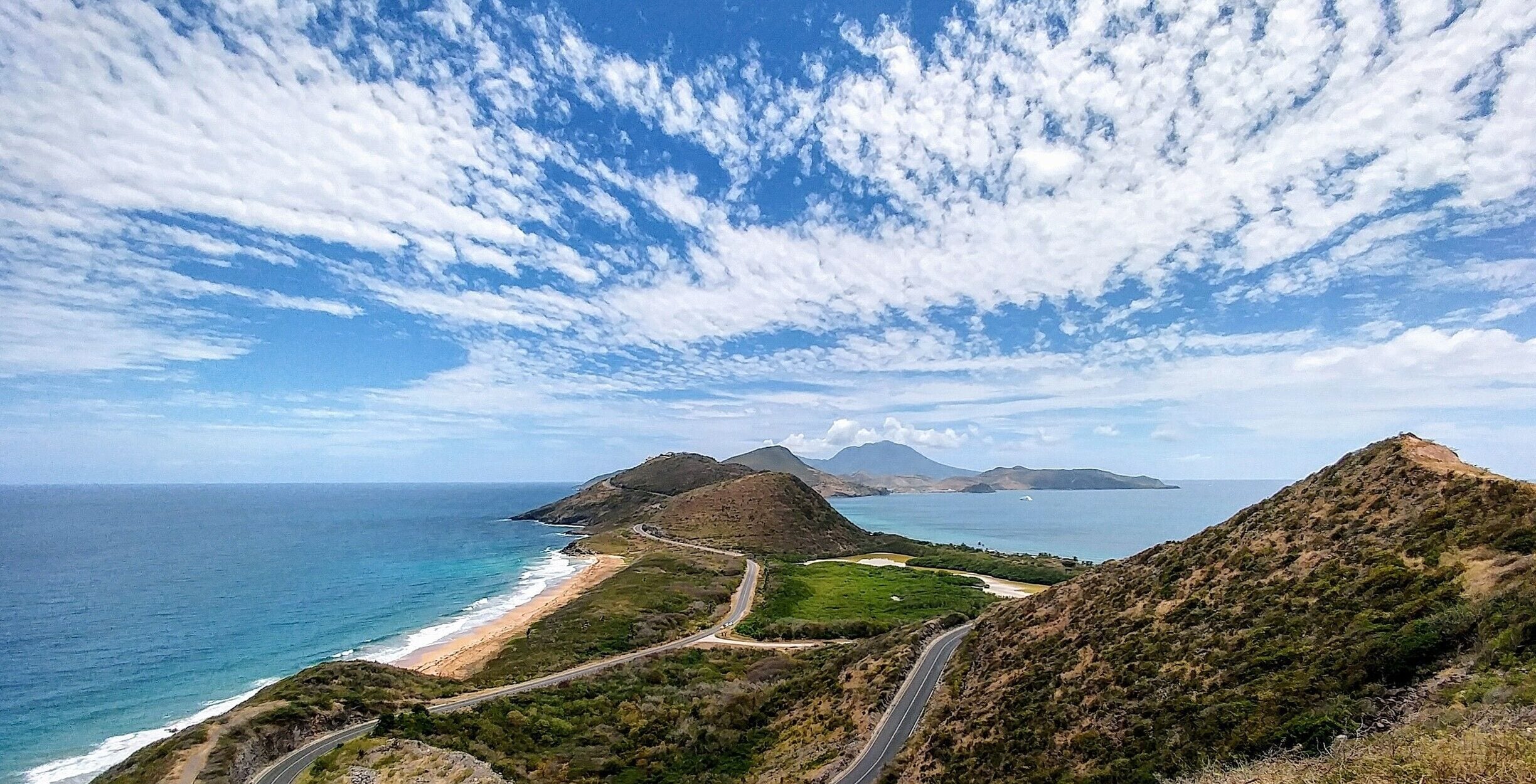 Where the Atlantic and the Caribbean meet. 
