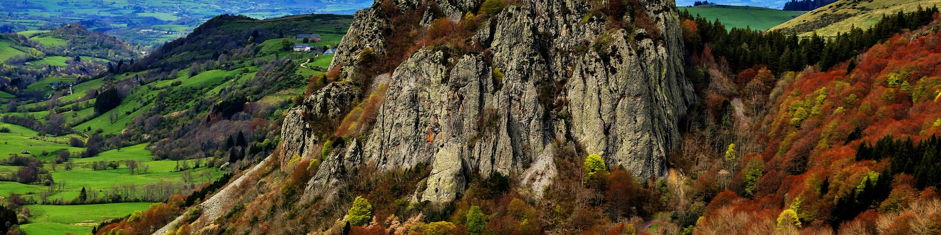 Volcans d'Auvergne regional natural park, Monts Dore Mountains, Auvergne, France; Shutterstock ID 317994512; purchase_order: SP-1332 HA Batch 2 August 2018; Order: ; client: HomeAway; other: To be pai