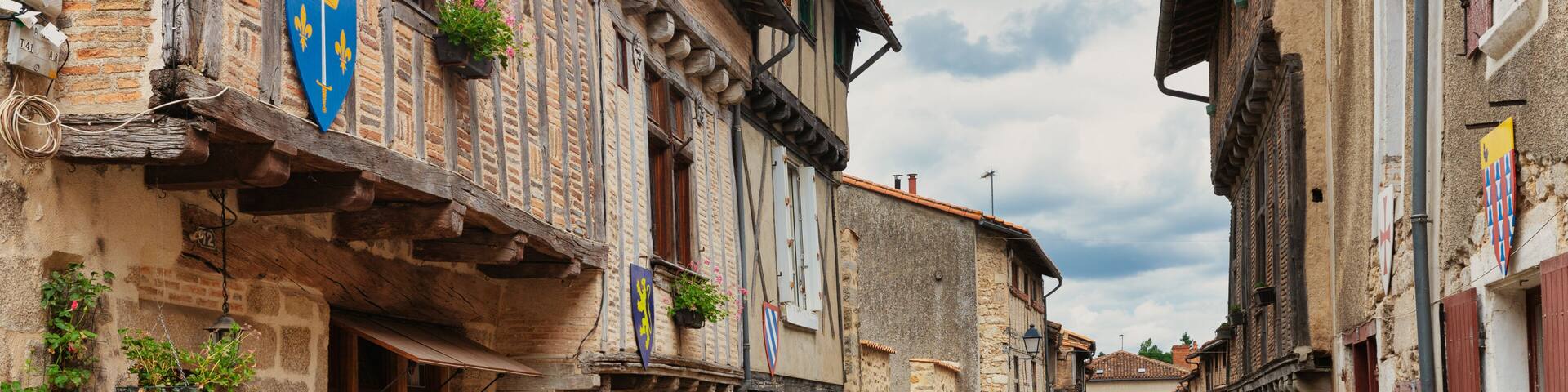 Parthenay old traditional French village