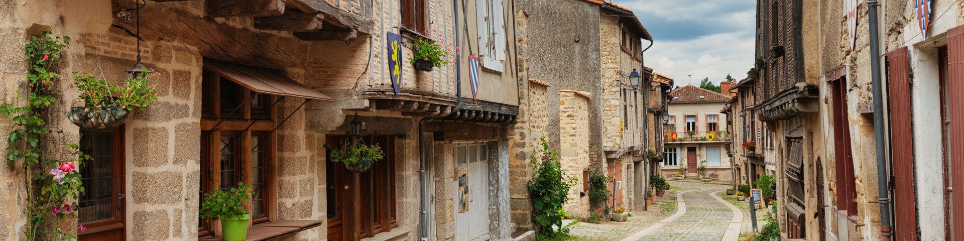 Parthenay old traditional French village