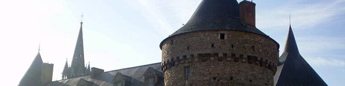 Photo du château de Sillé-le-Guillaume, commune de la Sarthe.