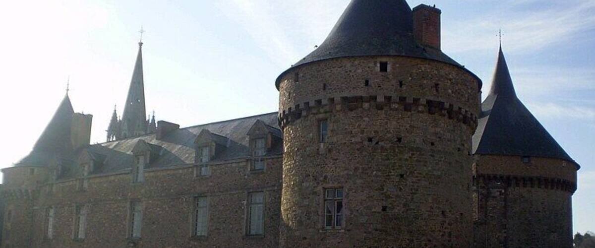 Photo du château de Sillé-le-Guillaume, commune de la Sarthe.