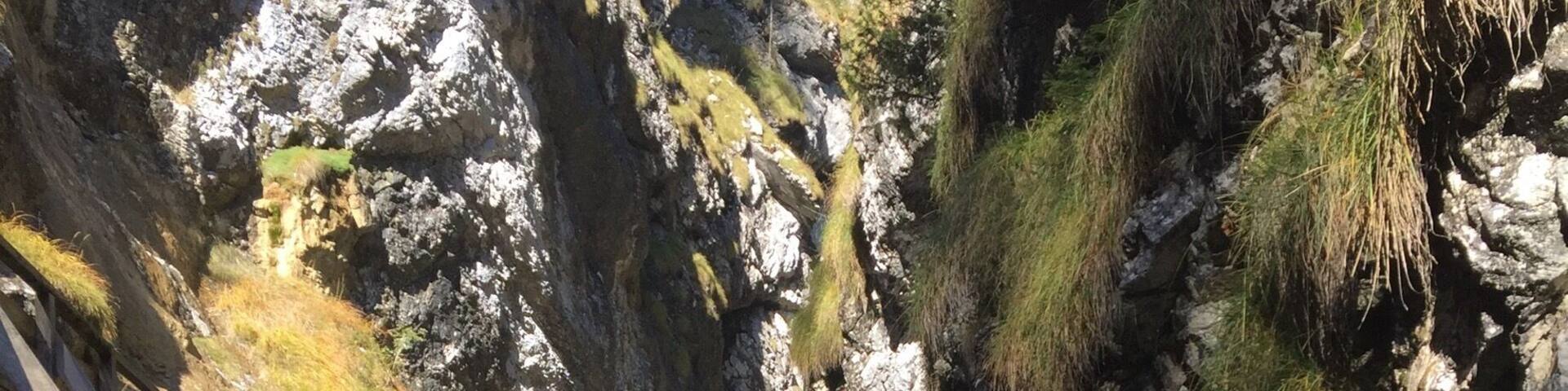 Exploring the gorge „Wörschachklamm“