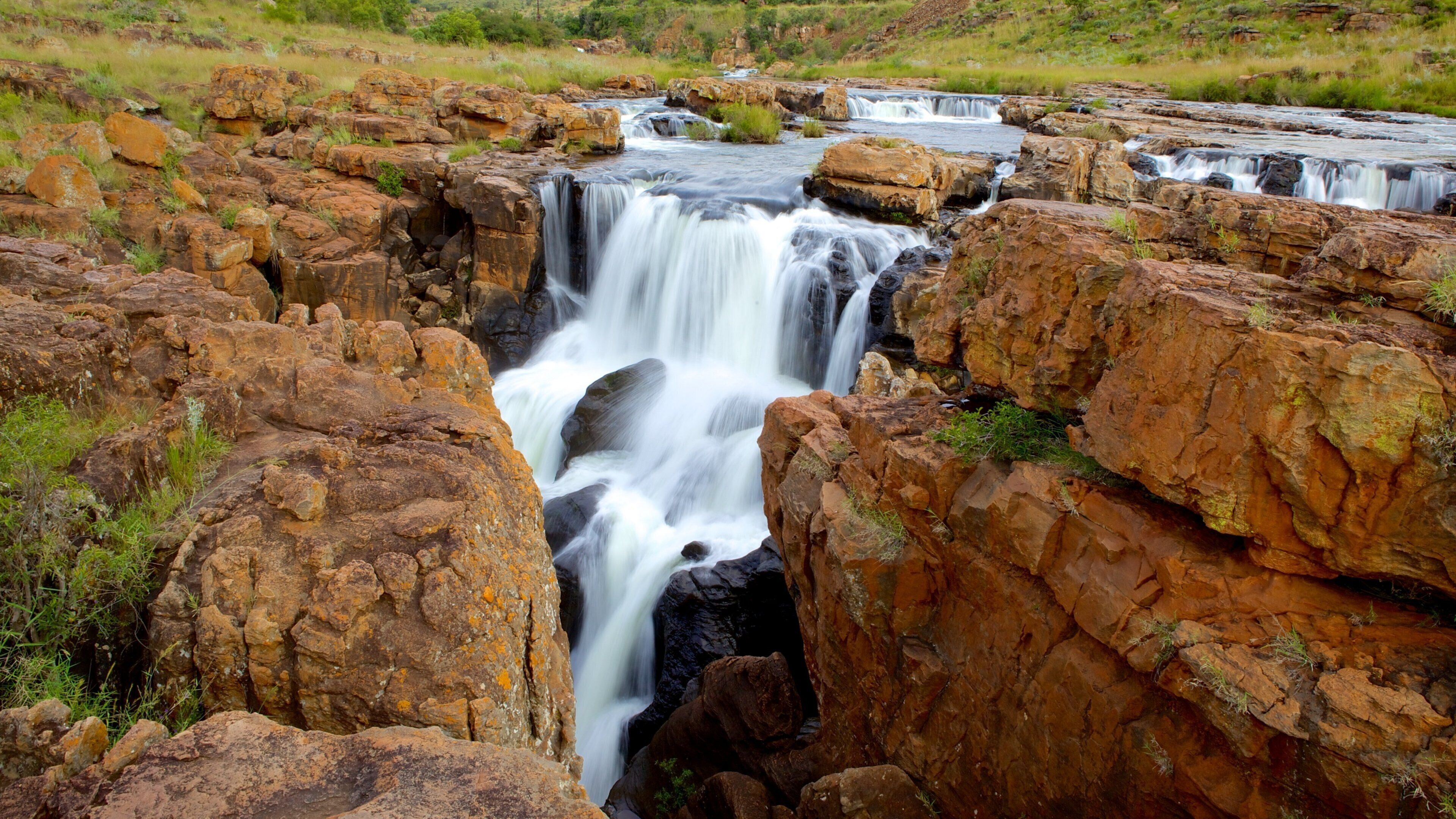 Mpumalanga - Limpopo joka esittää vesiputous ja maisemat
