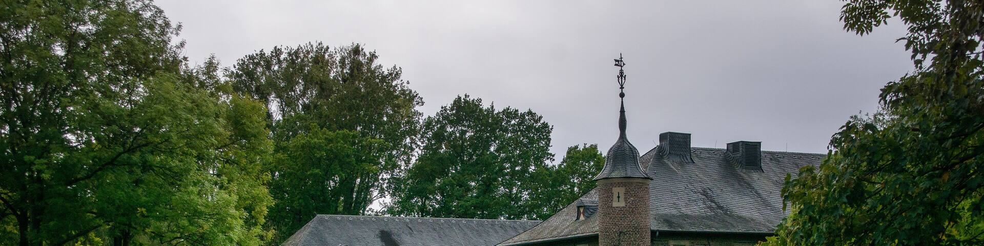 German castle Burgau near the village Dueren