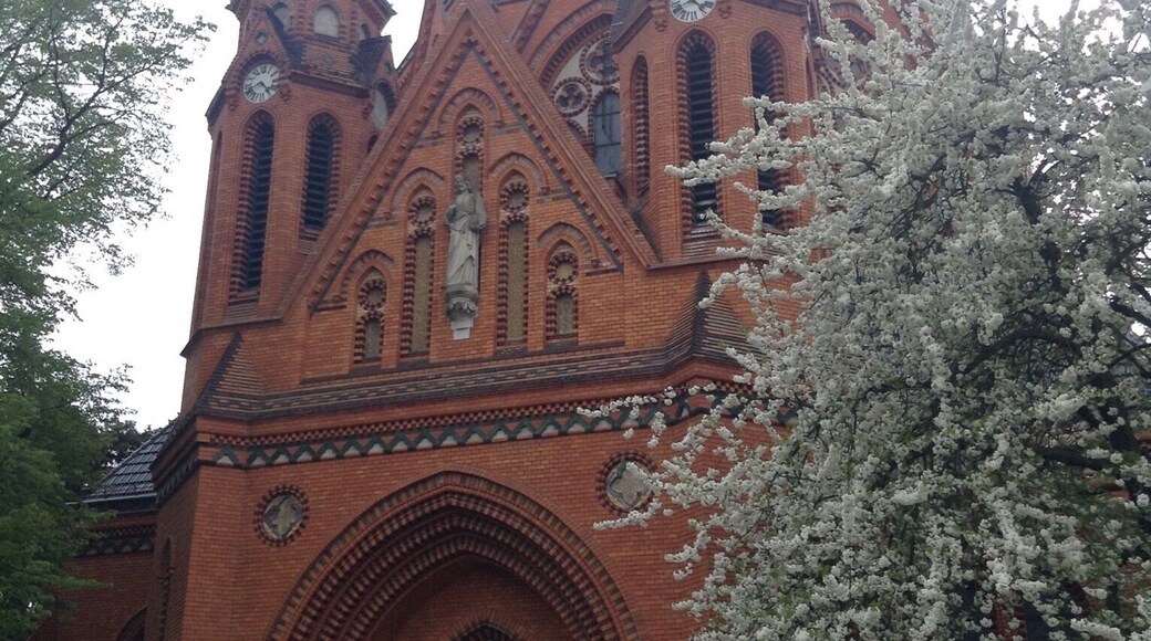 Kostel Navštívení Panny Marie (Church of the Visitation) is a neo-Gothic Church in the South Moravian town of Břeclav.
It was built in the late 19th century, and is probably the most impressive building in the town - around 25 minutes walk from the train station.
#architecture