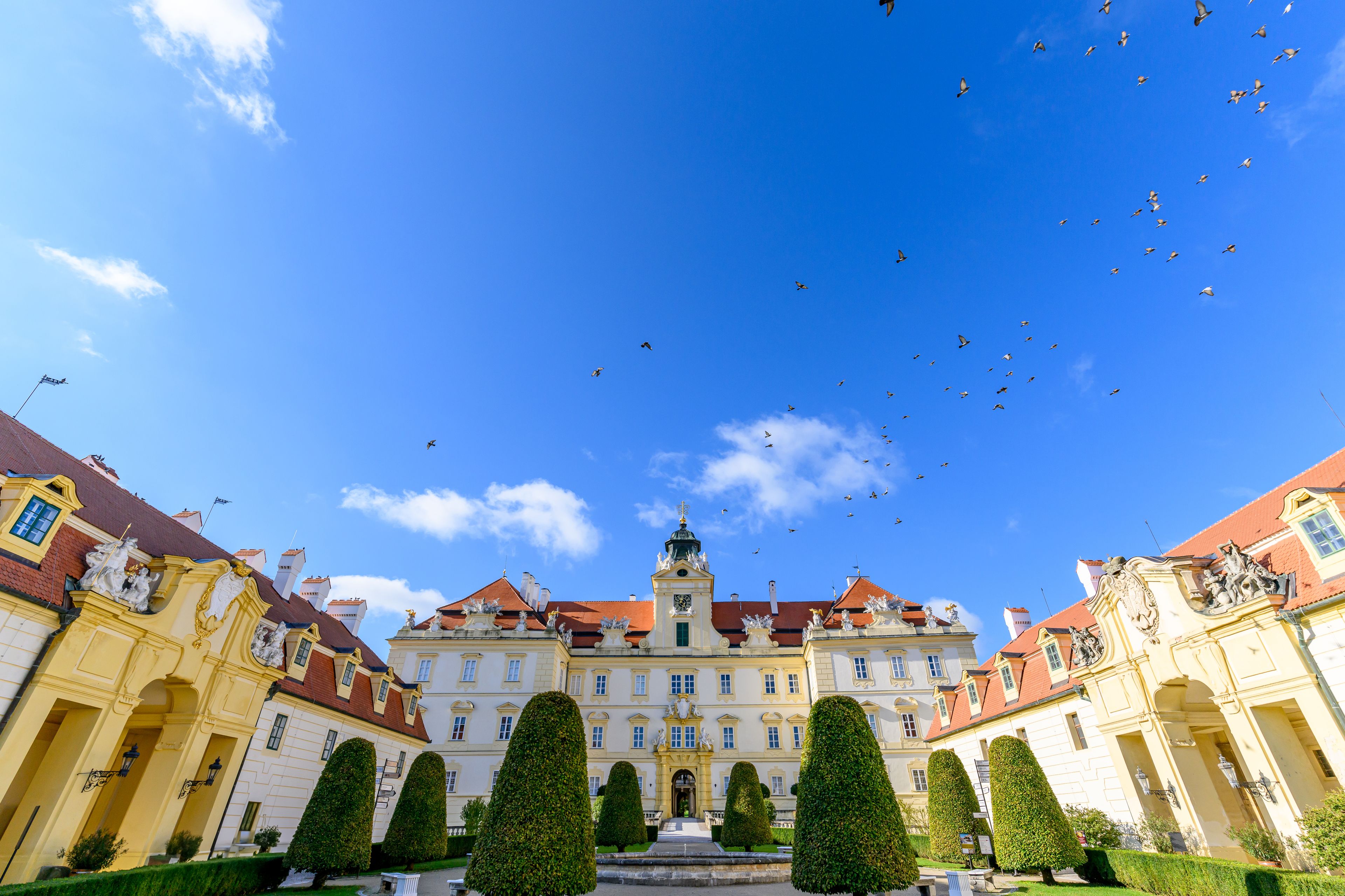 Valtice State Castle and Chateau, Morava, Czech Republic