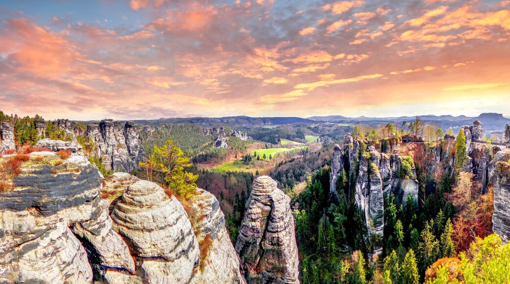 Elbsandsteingebirge, Sächsische Schweiz, Deutschland