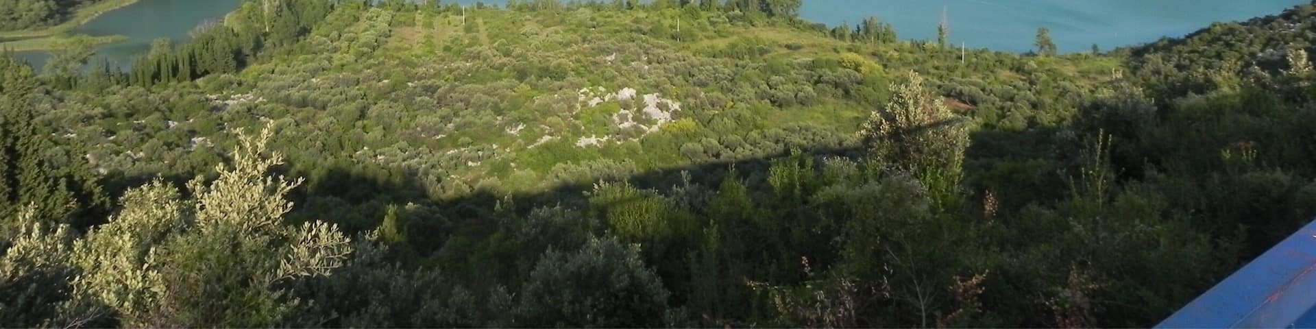 Perfect view. On the road to Dubrovnik.