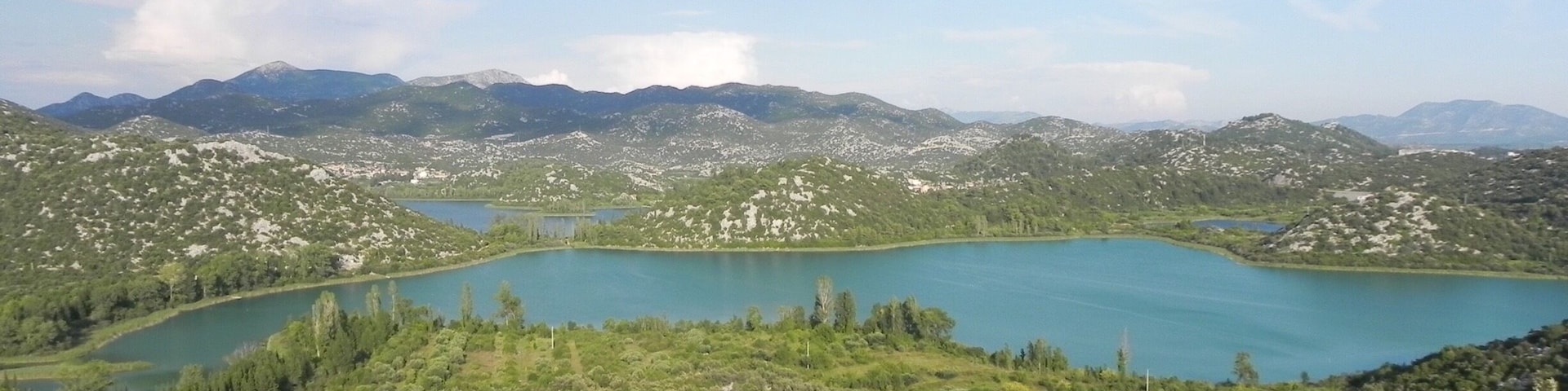 Perfect view. On the road to Dubrovnik.