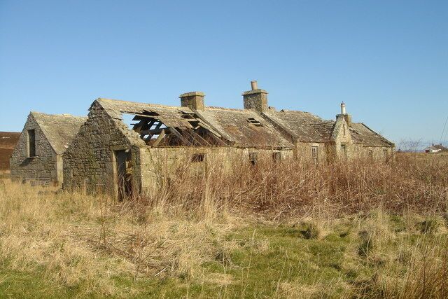 Courtfall Croft House Occupied until the 1960s but now in disrepair.