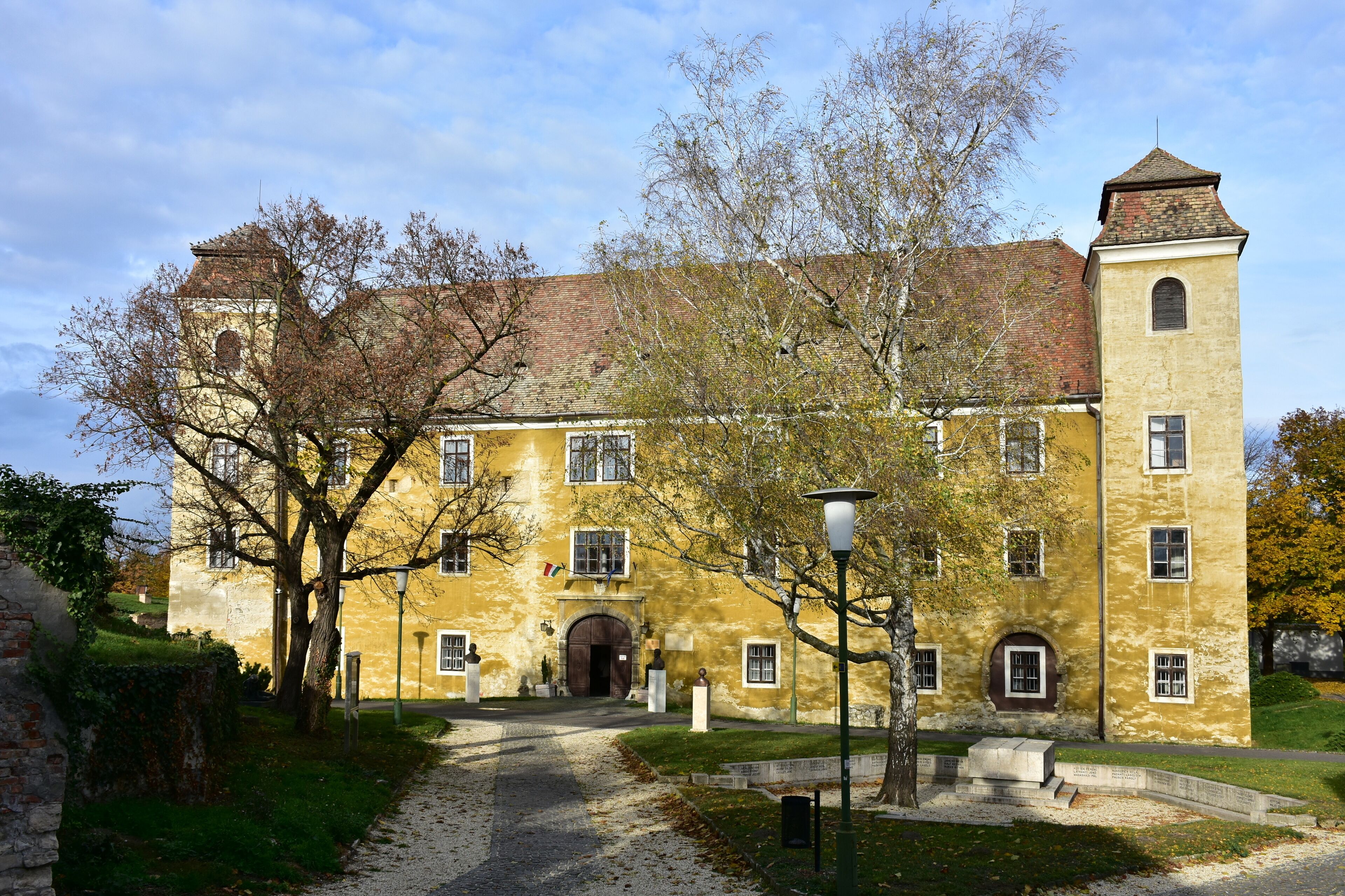Medieval castle in Mosonmagyarovar, Hungary