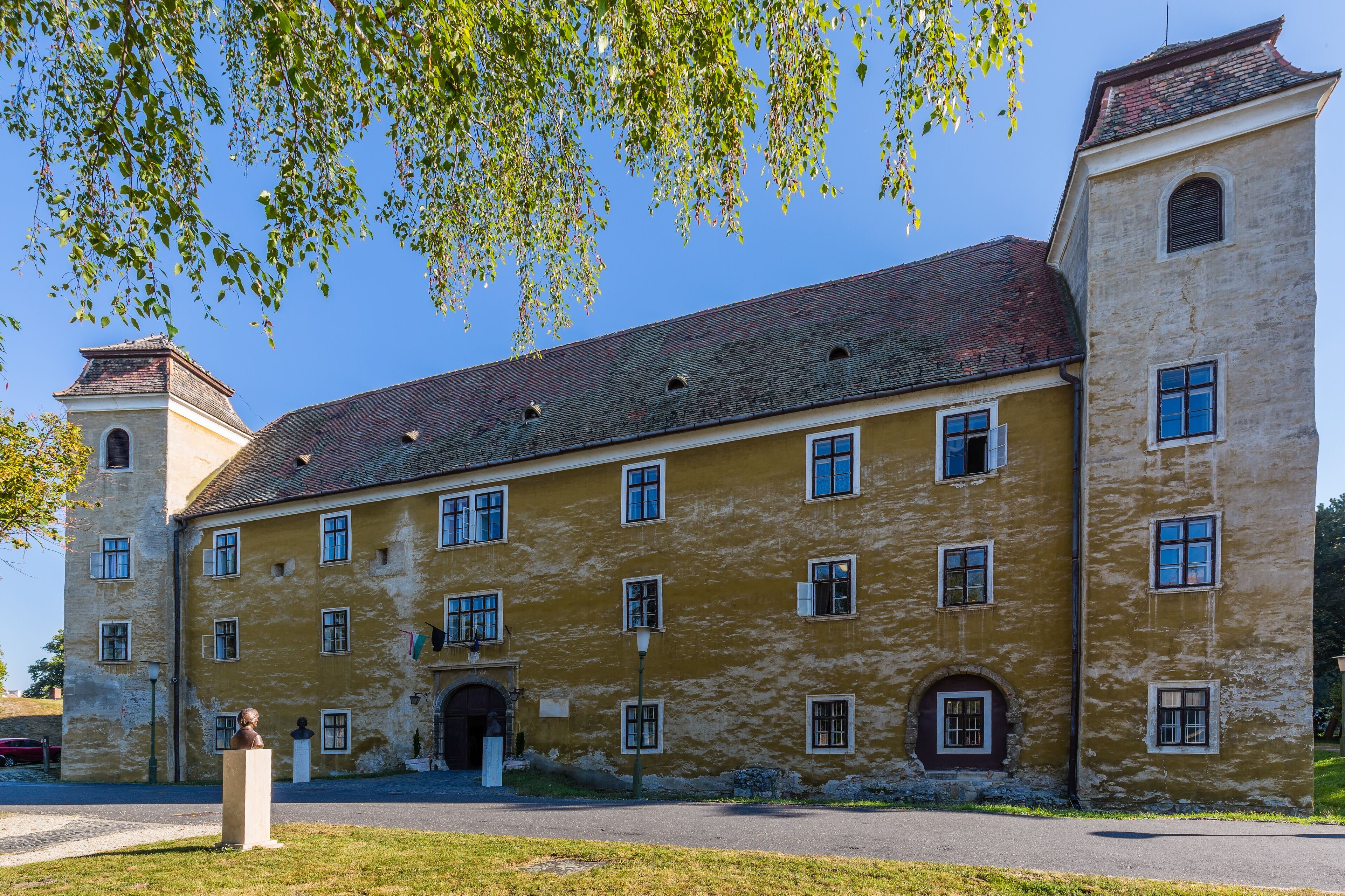 Medieval castle in Mosonmagyarovar