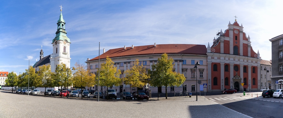 Old church in Kalisz, Poland