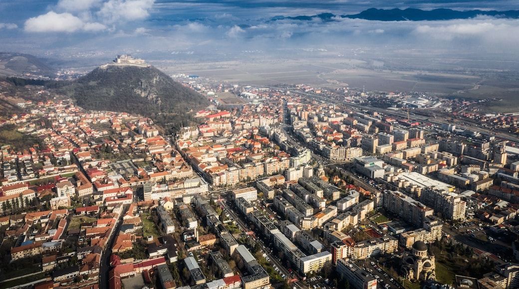 Cetatea Devei in Deva, Romania