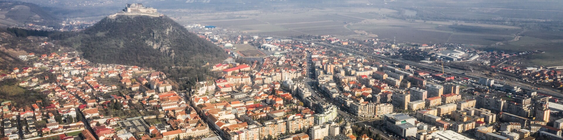 Cetatea Devei in Deva, Romania