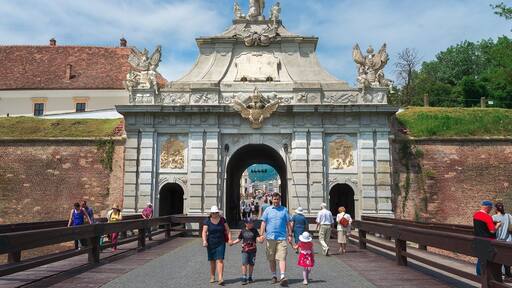 The gateway of the Alba Carolina the largest citadel in Romania, Alba Iulia.
http://www.alwayswanderlust.com/alba-iulia-alba-fest-alba-carolina/