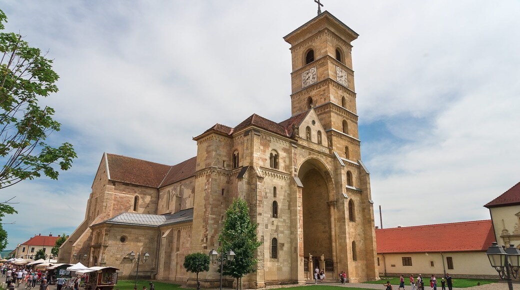 Catholic Cathedral in Alba Iulia.
http://www.alwayswanderlust.com/alba-iulia-alba-fest-alba-carolina/