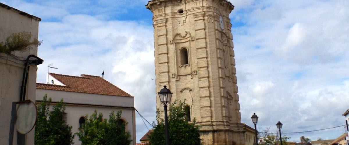 Torre del Reloj de Aguilar de la Frontera (España).
