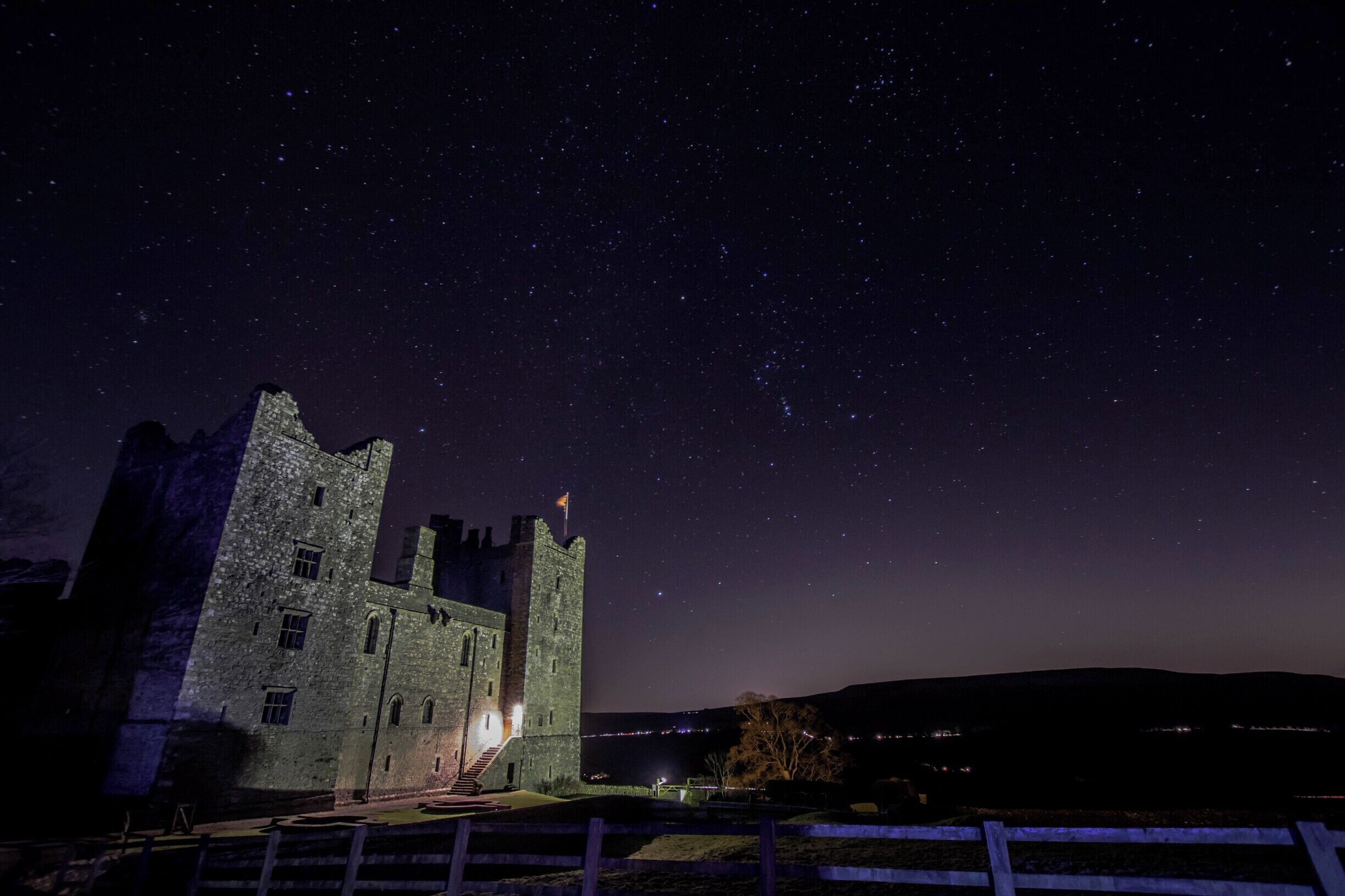 Castle Bolton near Leyburn on the Yorkshire Dales..