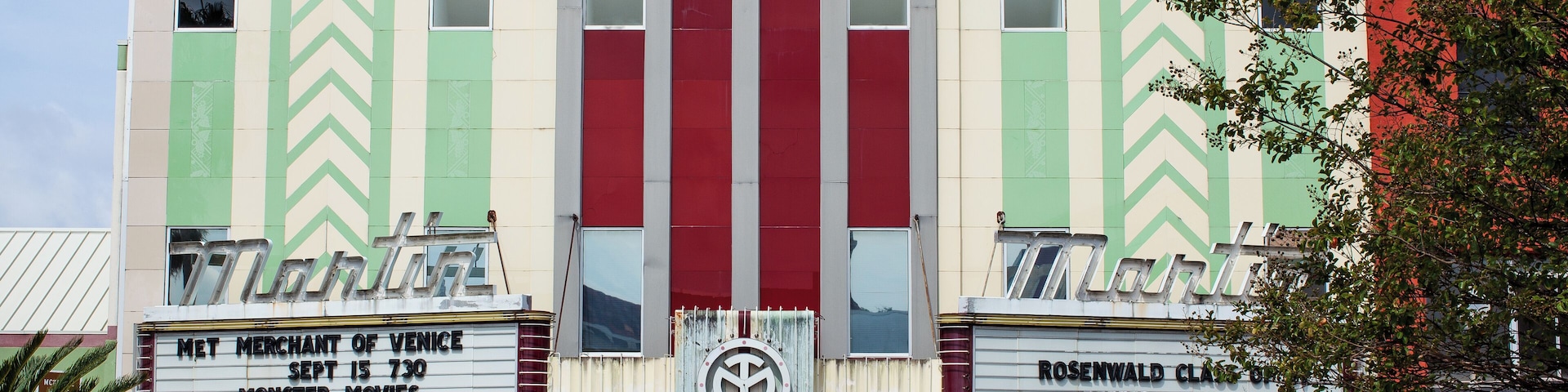 The Martin Theater in downtown Panama City Florida