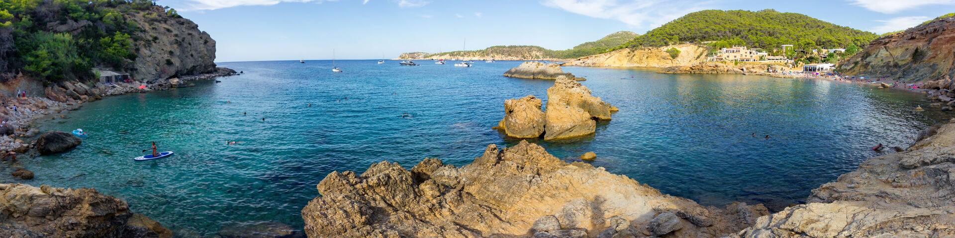 Xarraca beach in Ibiza (Spain)