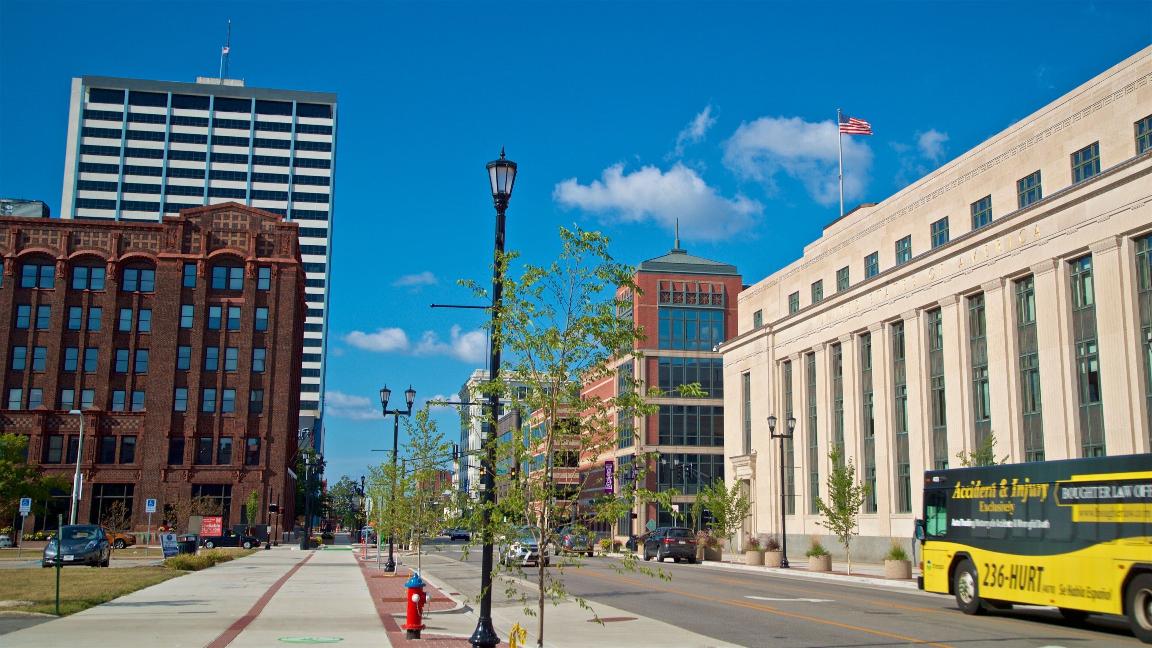 South Bend cho thấy thành phố