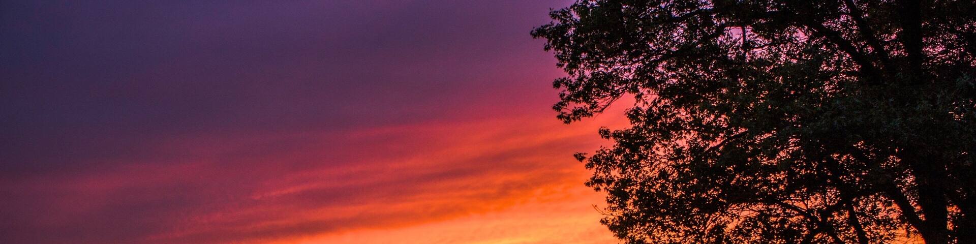 La Crosse which includes a lake or waterhole and a sunset