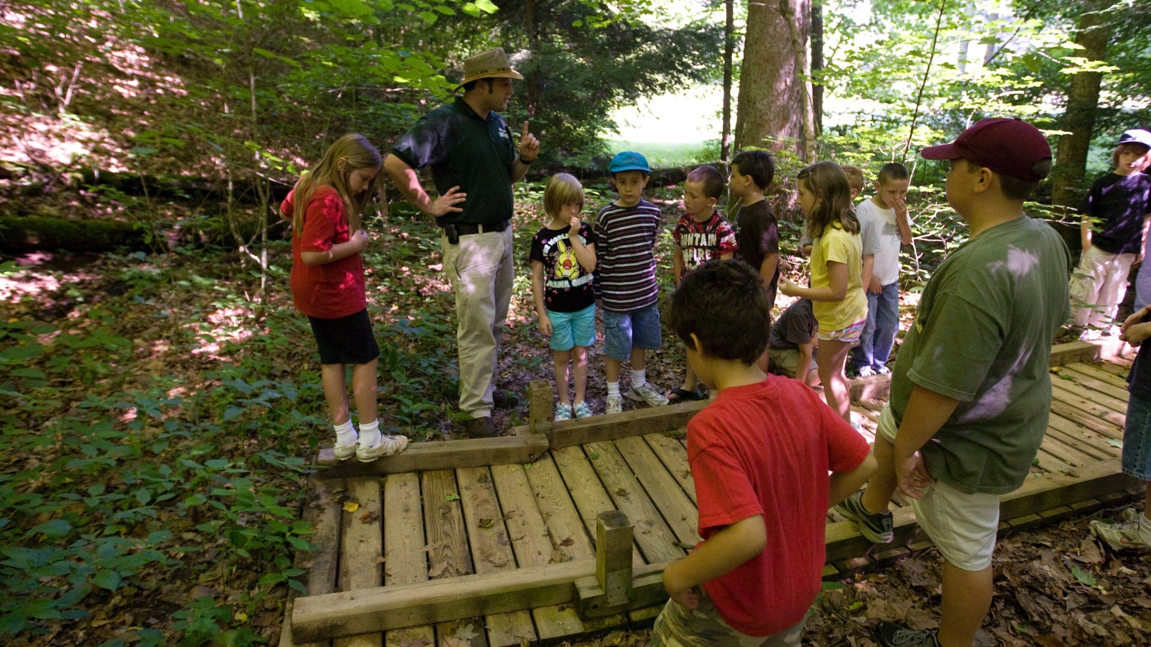 Tri-Cities featuring forest scenes as well as children
