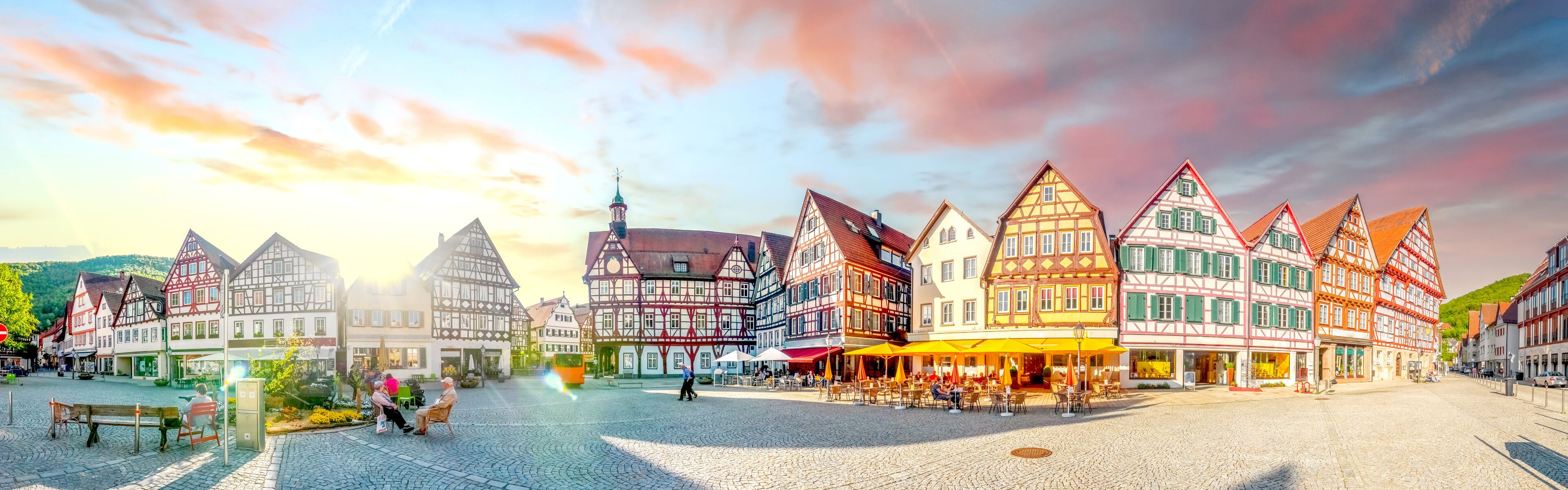 Altstadt, Bad Urach, Deutschland 
