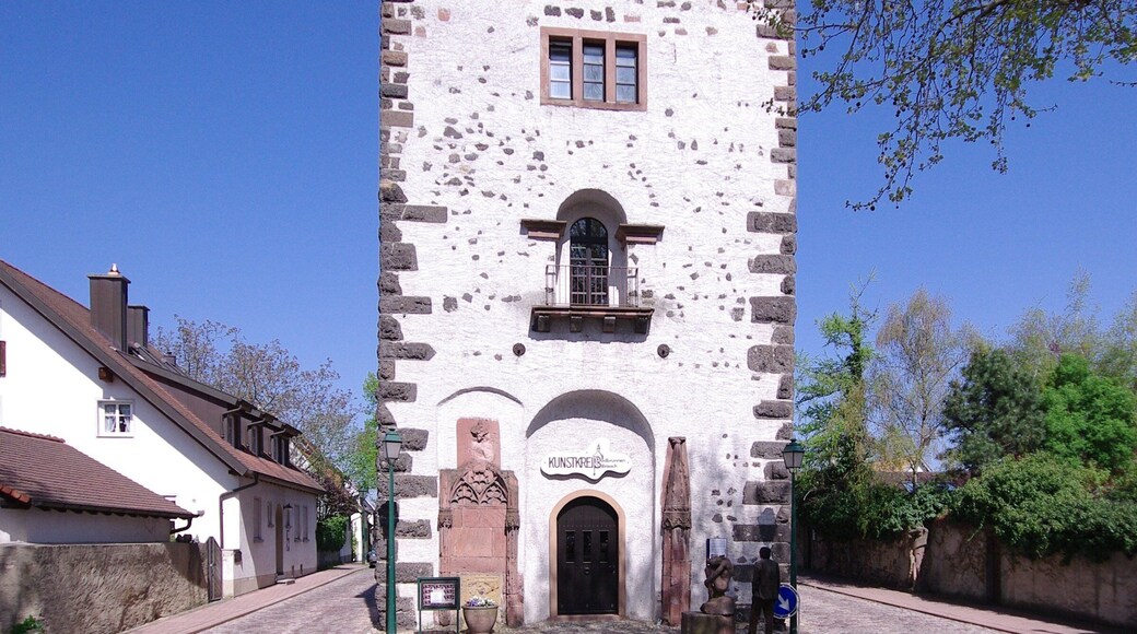 Bilder aus Breisach am Rhein Der Haupteingang des Radturms