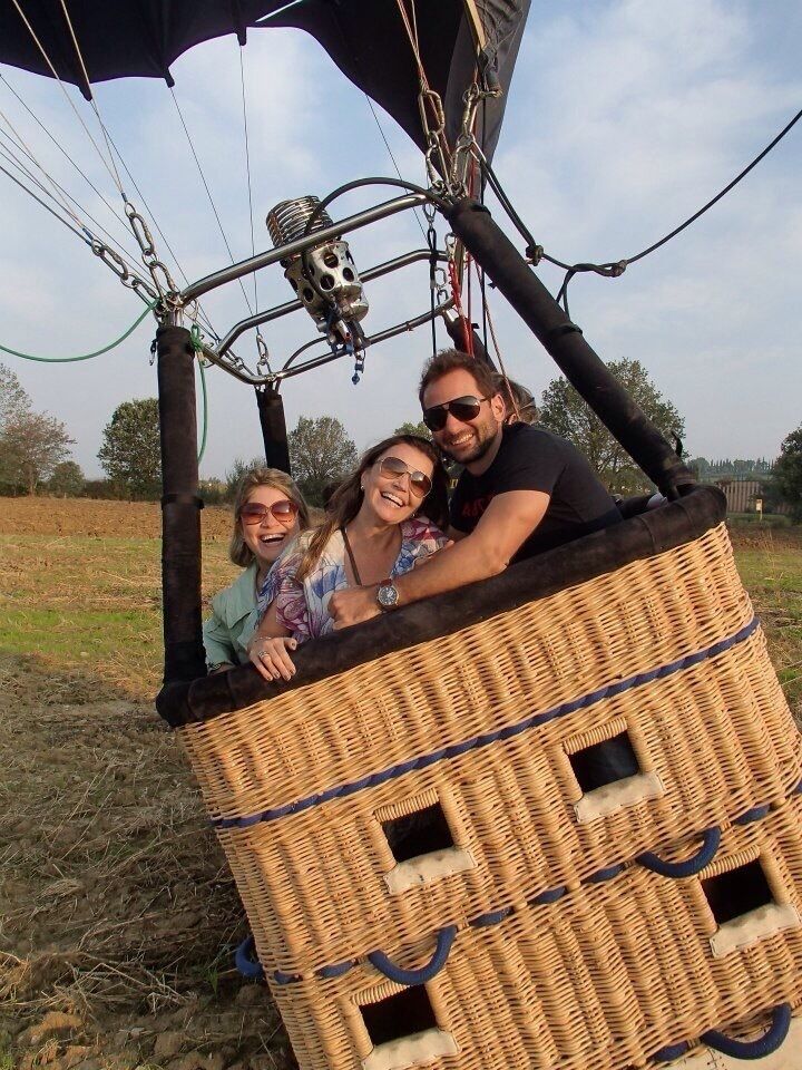Balão pela Toscana